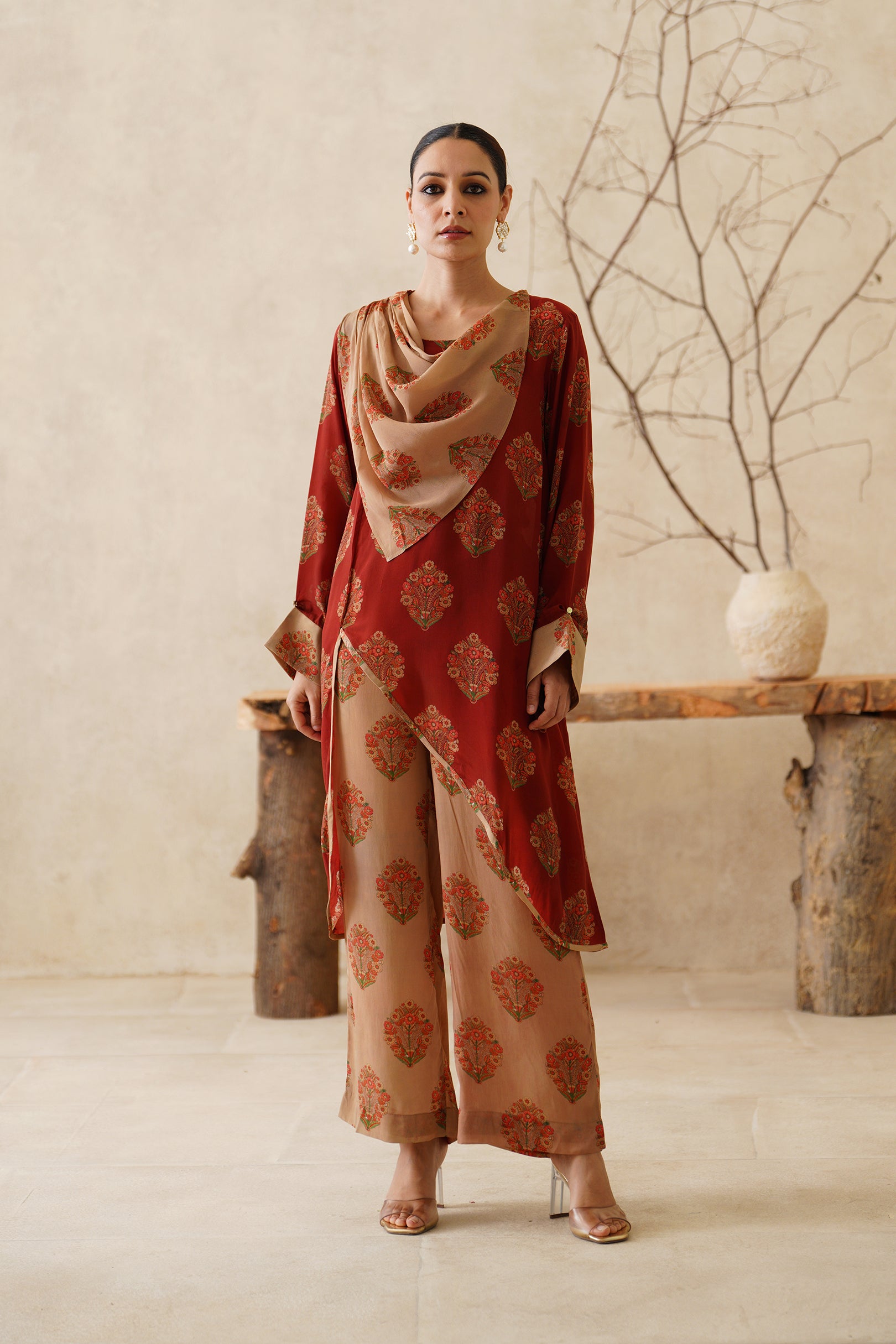 Eshaal Crepe Printed Matching Set