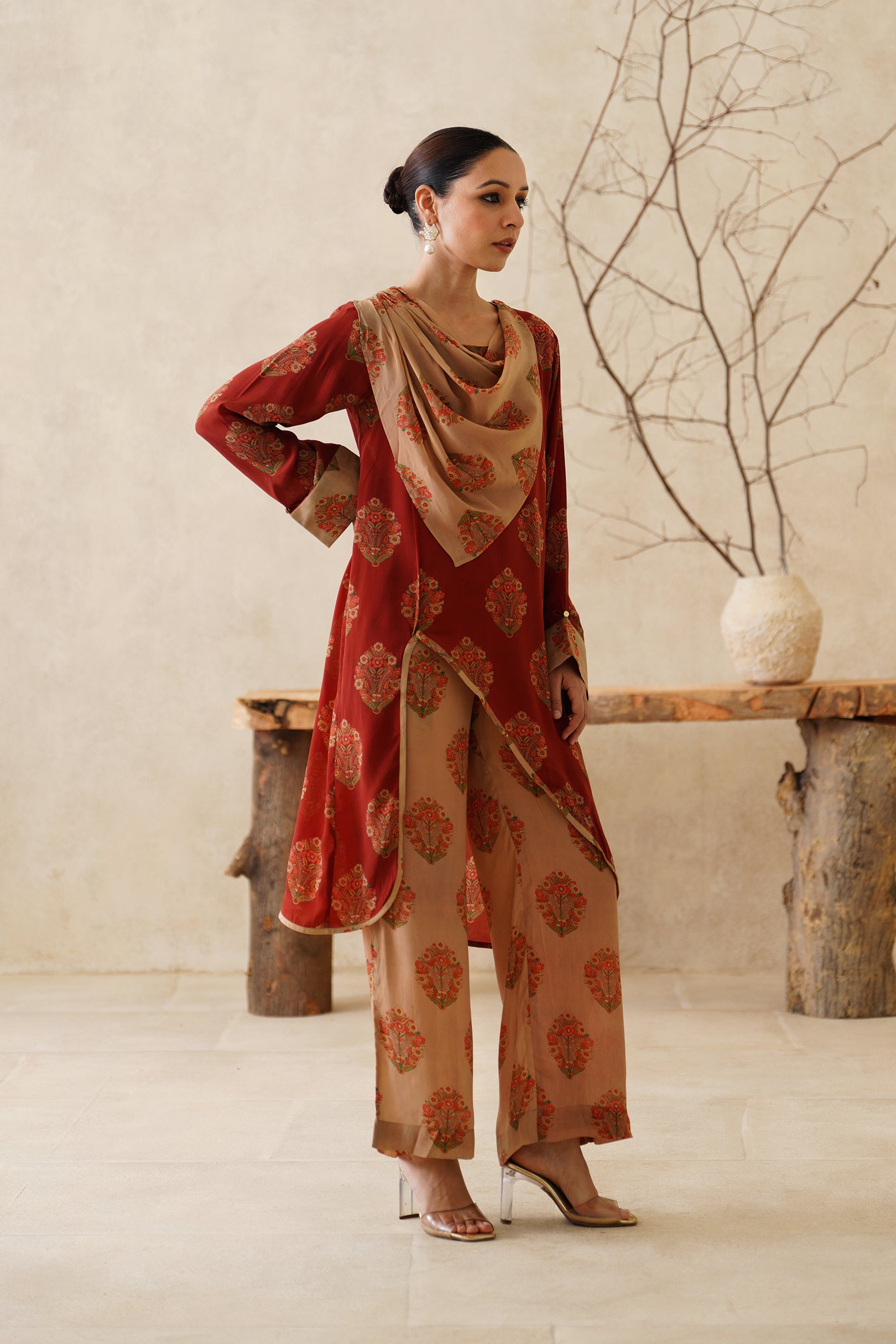 Eshaal Crepe Printed Matching Set