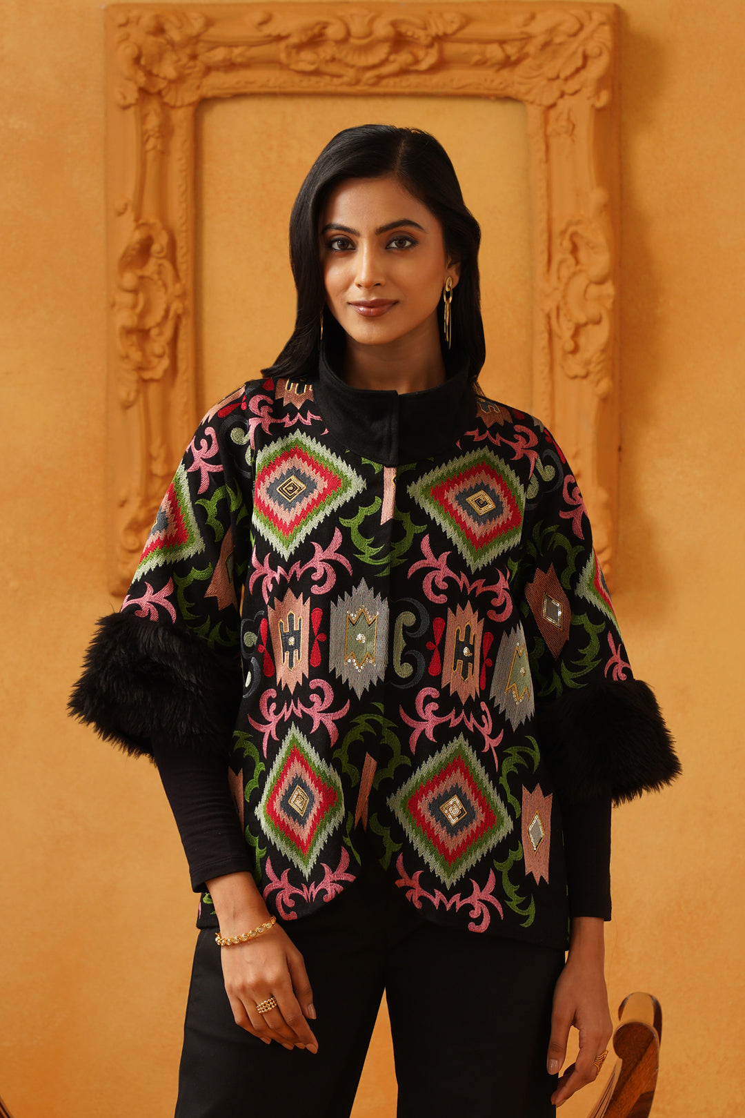 ARZOO TWEED EMBROIDERED ONLY JACKET