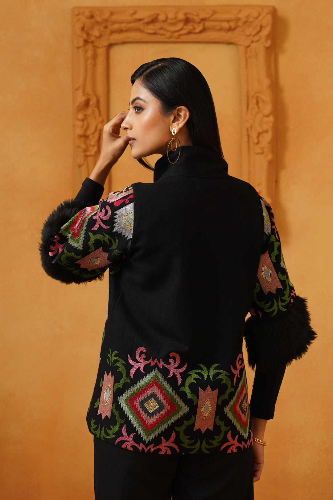 ARZOO TWEED EMBROIDERED ONLY JACKET