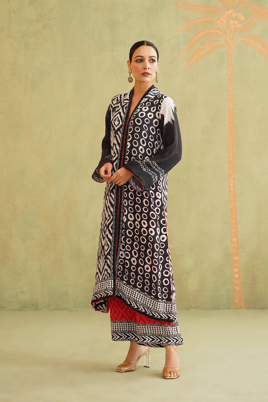 Khushali Printed Crepe Suit Set