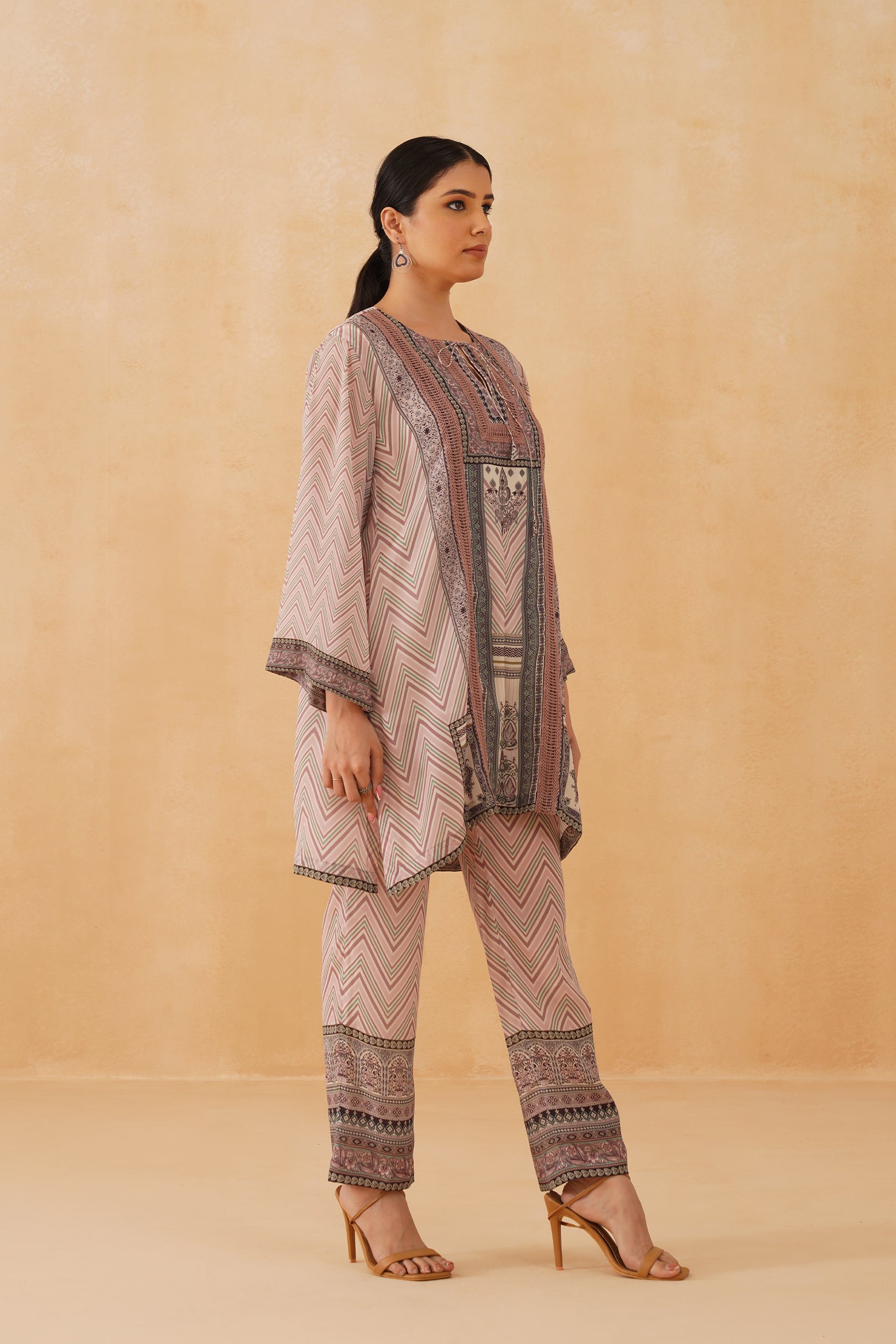 Sarva Printed Crepe Matching Set