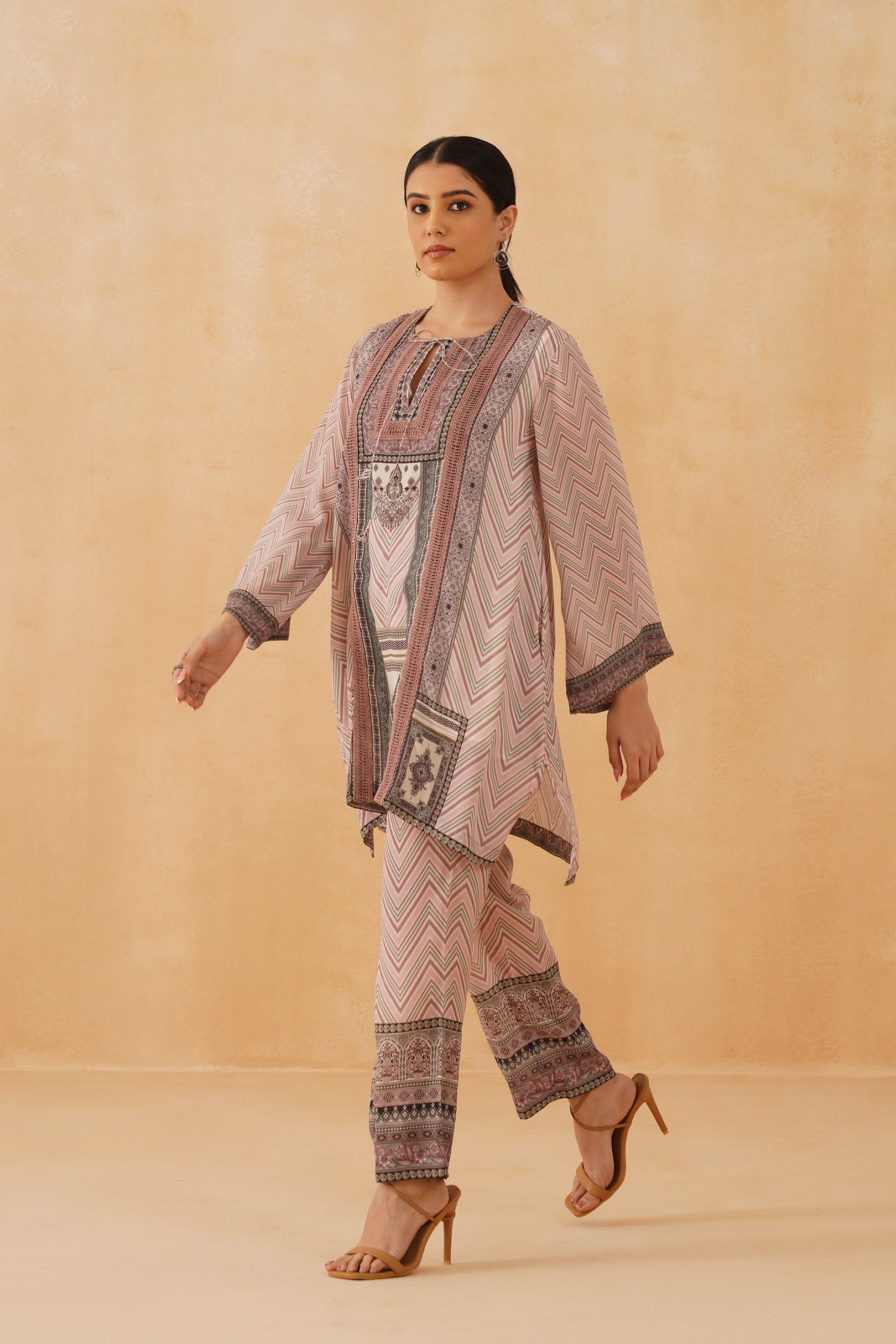 Sarva Printed Crepe Matching Set