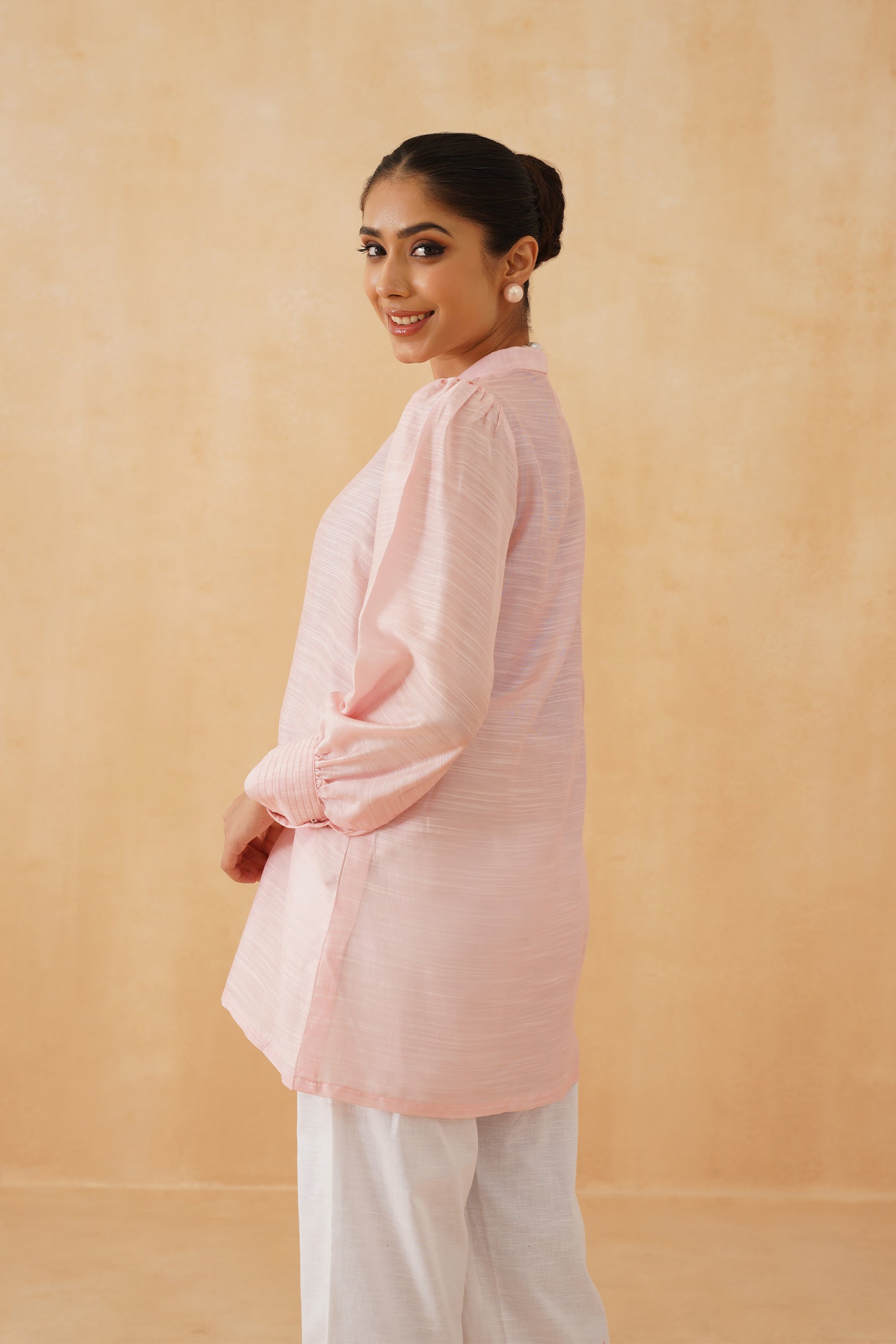 Lily Linen Crepe Matching Set